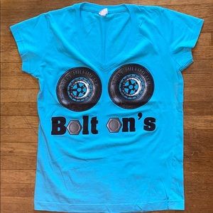 NWOT Outlaw drag racing women’s T-shirt